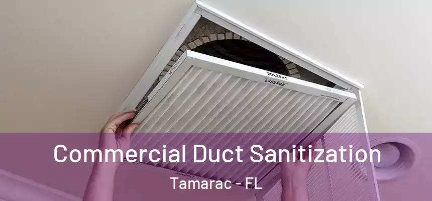 Commercial Duct Sanitization Tamarac - FL