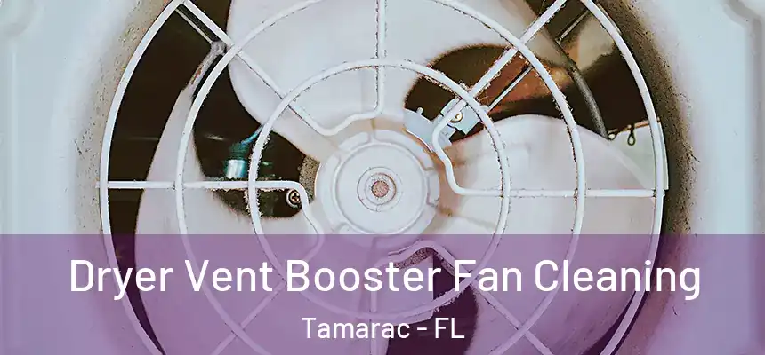 Dryer Vent Booster Fan Cleaning Tamarac - FL
